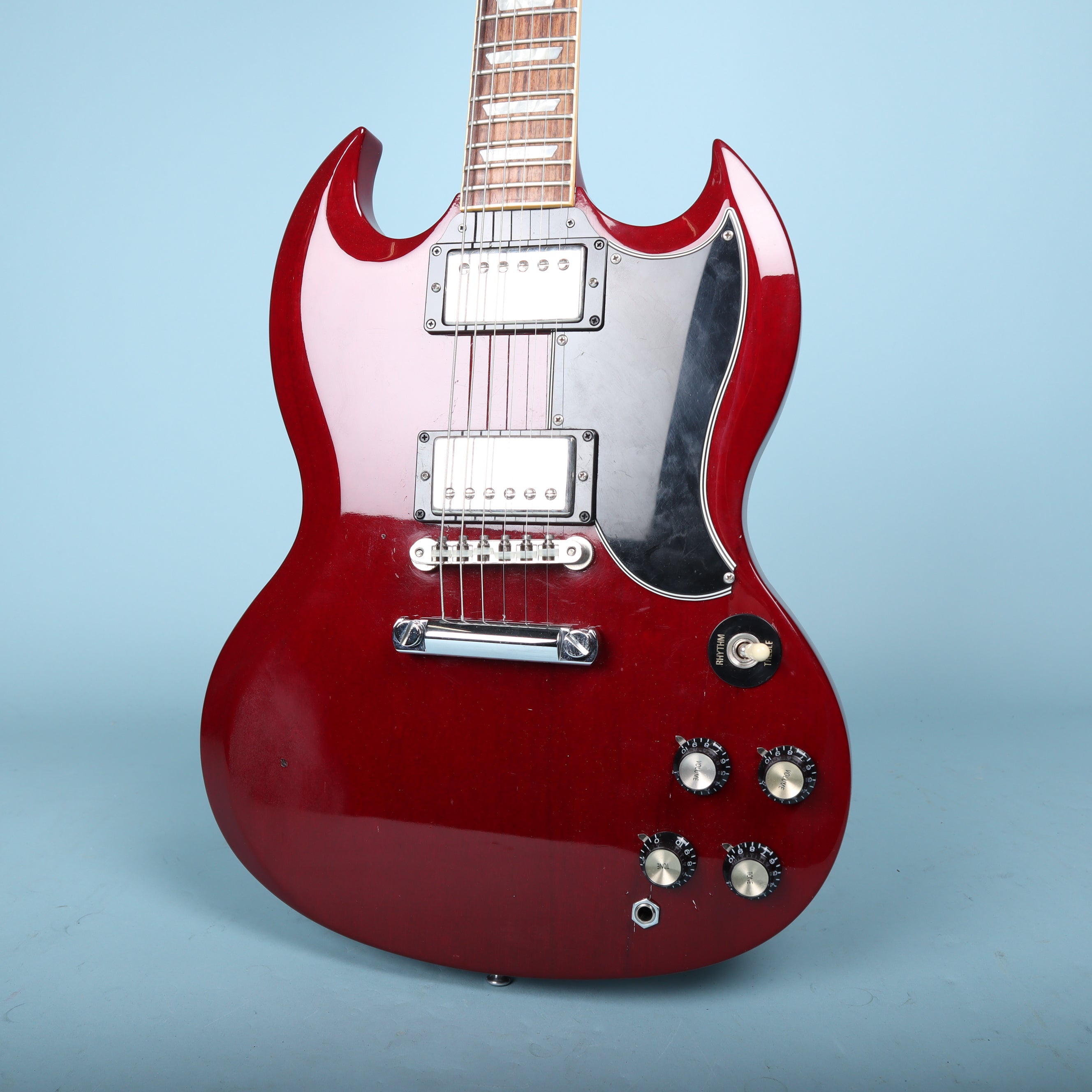 Gibson SG STANDARD 1996 SH-4 元PU有 1996 Gibson SG Standard Heritage Cherry - Fair Condition – GuitarFinds