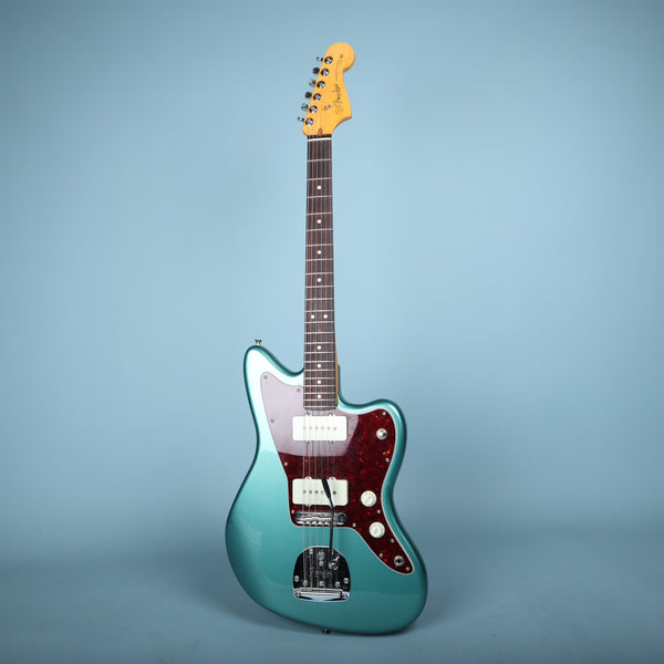 Fender American Professional Classic Jazzmaster Metallic Teal Electric Guitar