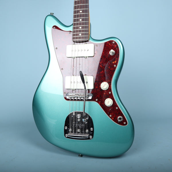 Fender American Professional Classic Jazzmaster Metallic Teal Electric Guitar
