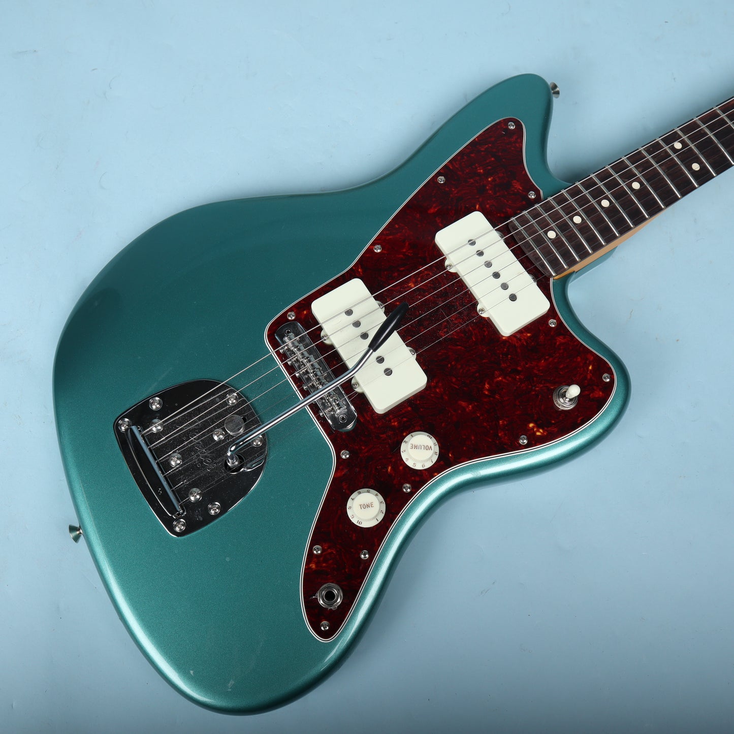 Fender American Professional Classic Jazzmaster Metallic Teal Electric Guitar
