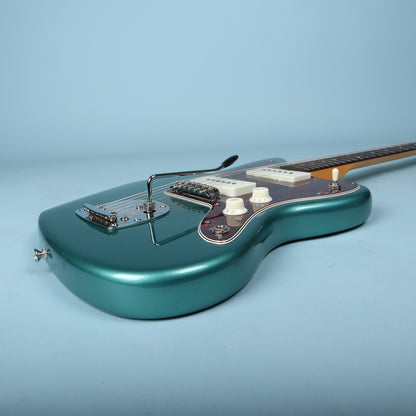 Fender American Professional Classic Jazzmaster Metallic Teal Electric Guitar