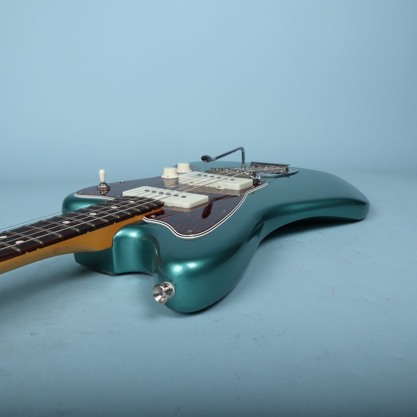Fender American Professional Classic Jazzmaster Metallic Teal Electric Guitar