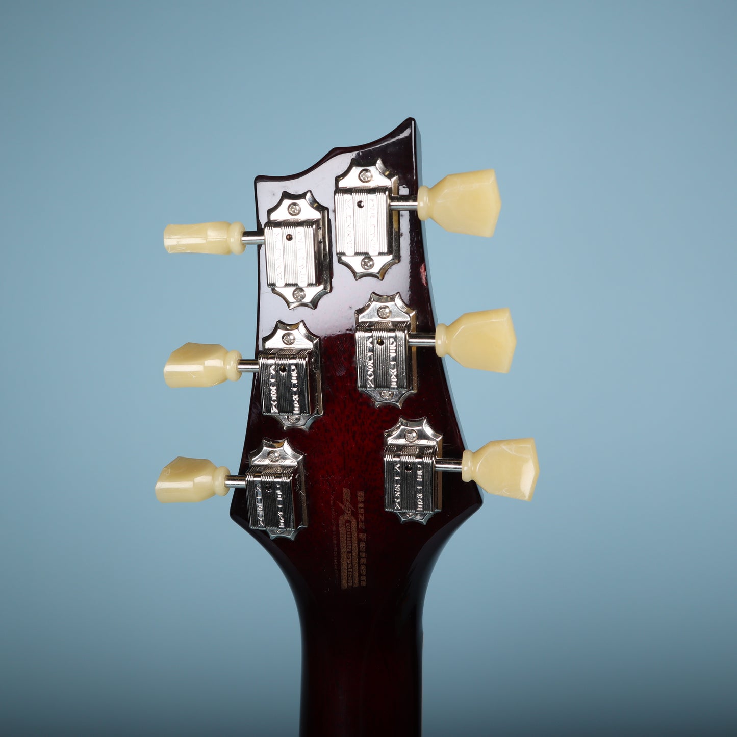 2010 Gene Baker b3 Water Semi-Hollow Mahogany Neck Crimson Burst
