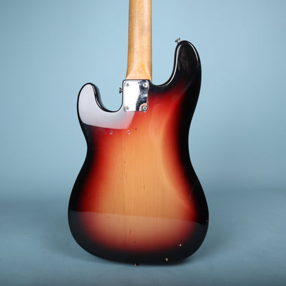 1966 Fender P-Bass Guitar Sunburst