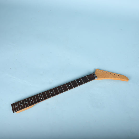 1980年代製 Warmoth バーズアイメイプル エクスプローラーギターネック ローズウッド フロイドローズ加工済み