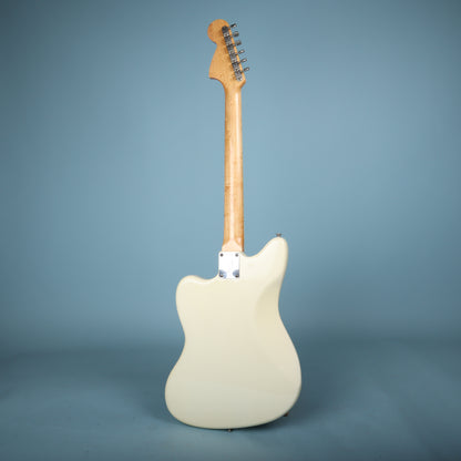1966 Fender Jazzmaster Olympic White, Custom Color Matching Headstock