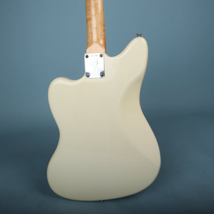 1966 Fender Jazzmaster Olympic White, Custom Color Matching Headstock
