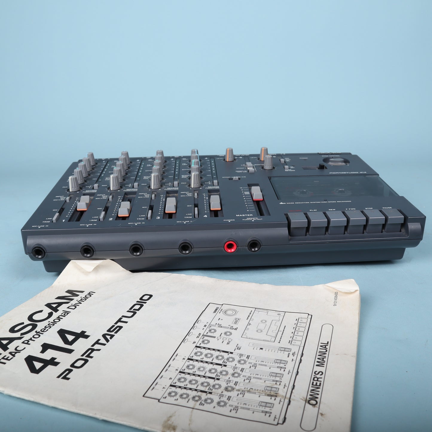 Tascam Portastudio 414 4-Track Multitrack Cassette Tape Recorder