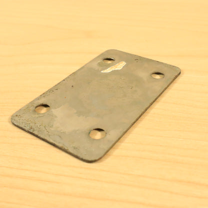Vintage 1974 USA Gibson Grabber Bass Guitar Neck Plate Nickel 1975 1976