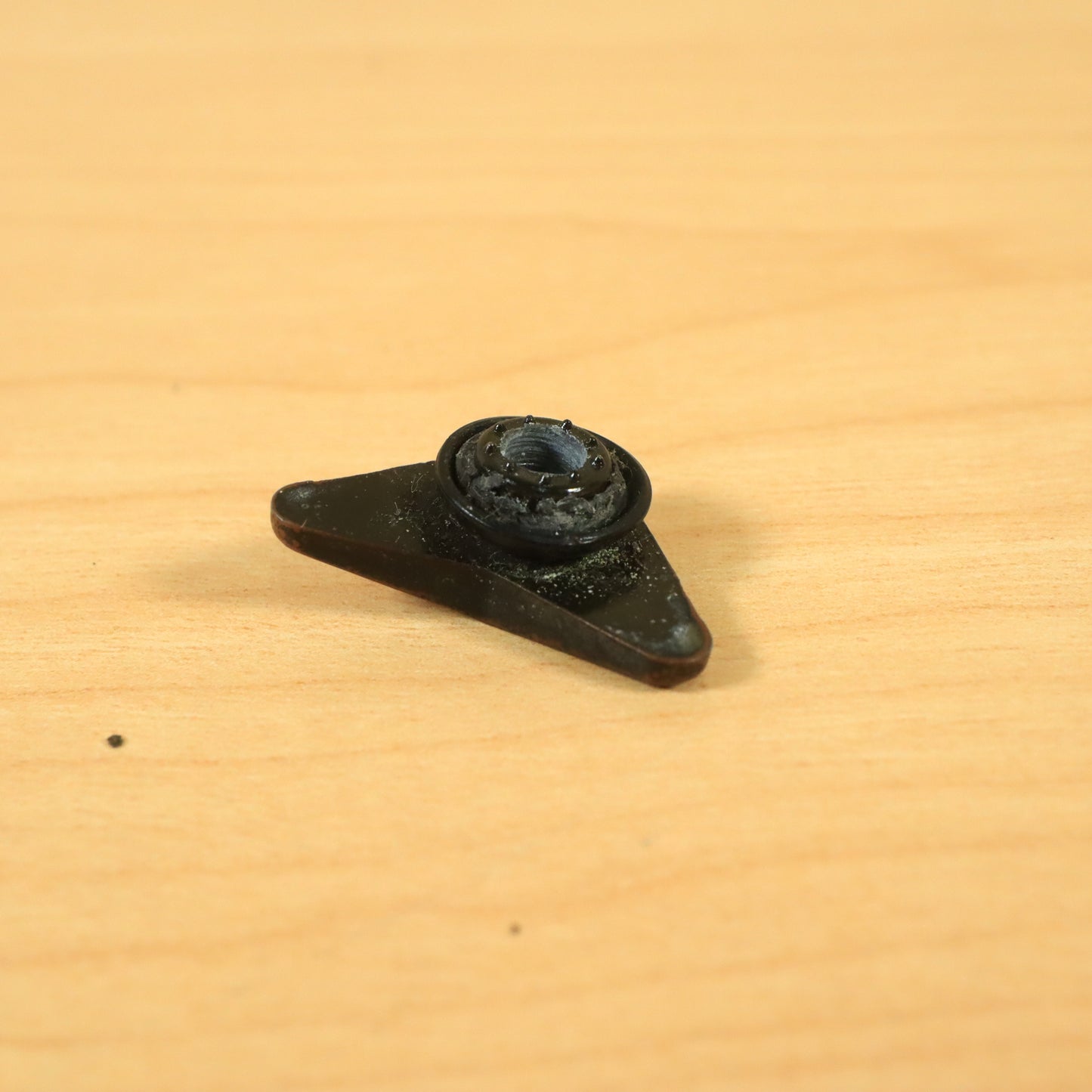 1984 IBANEZ BOOMERANG V Arrow Strap Button (1) Black Roadstar 1985 Part