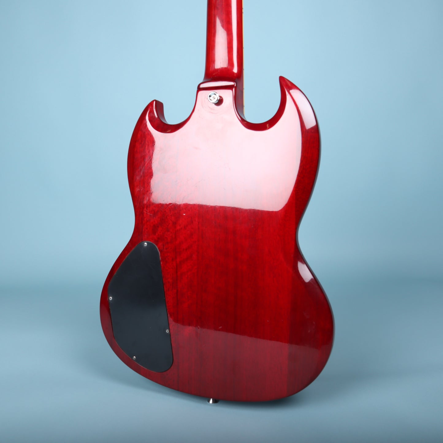 1996 Samick Artist Series SG Electric Guitar Cherry Red