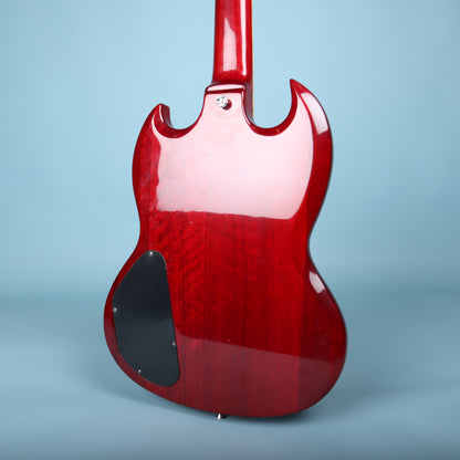 1996 Samick Artist Series SG Electric Guitar Cherry Red