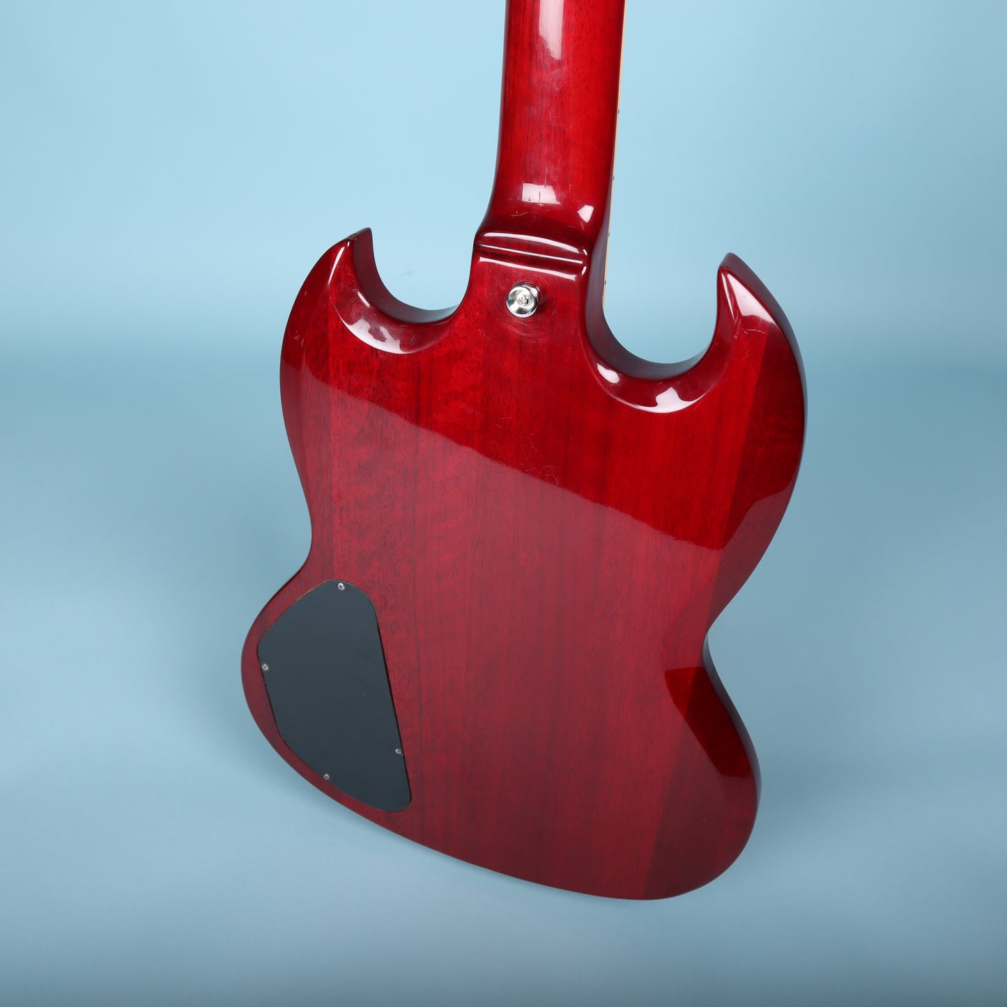 1996 Samick Artist Series SG Electric Guitar Cherry Red