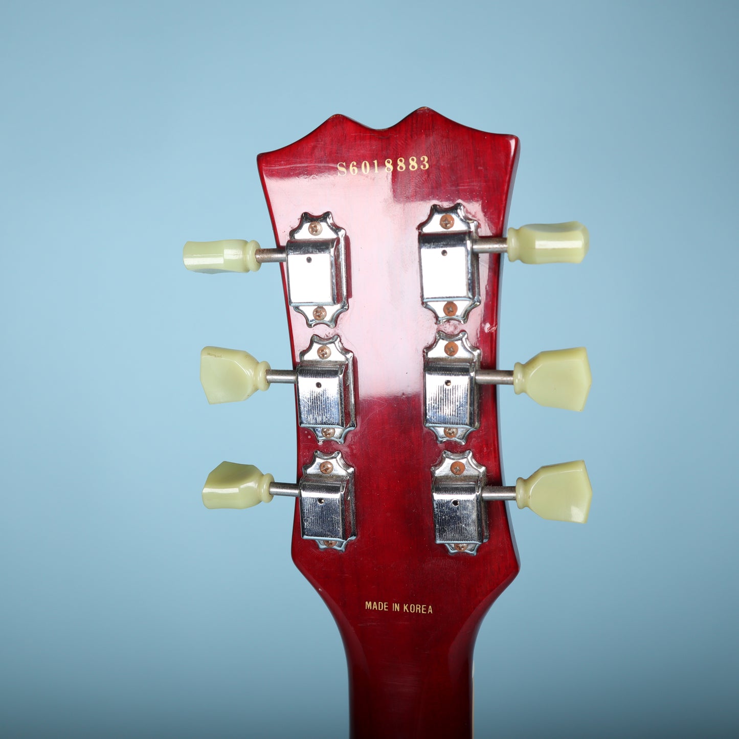 1996 Samick Artist Series SG Electric Guitar Cherry Red