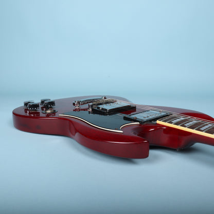1996 Samick Artist Series SG Electric Guitar Cherry Red