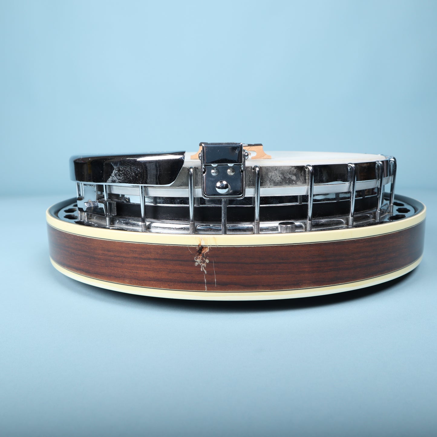 Alvarez Bow Tie Seahorse Deluxe 1970s Banjo - Maple