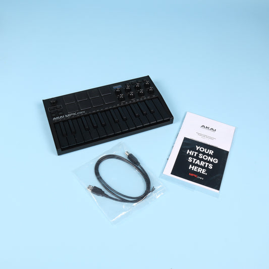 Akai MPK Mini 25 Keys Keyboard Controller - Black Edition