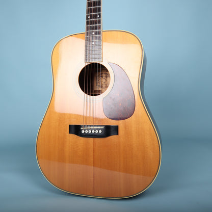 1970s Vintage Mitchell MD-500 Dreadnought Acoustic Guitar