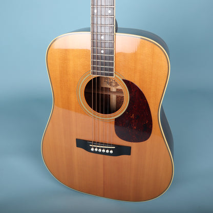 1970s Vintage Mitchell MD-500 Dreadnought Acoustic Guitar