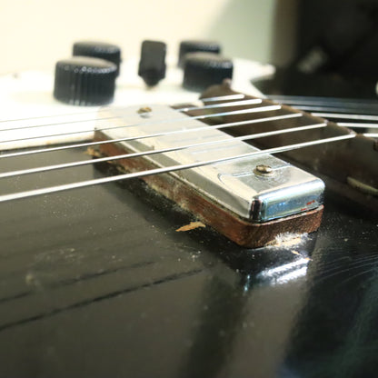 Silvertone 1420 Vintage Stratotone Black Electric Guitar