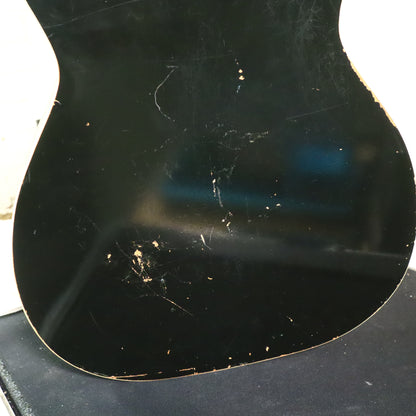 Silvertone 1420 Vintage Stratotone Black Electric Guitar