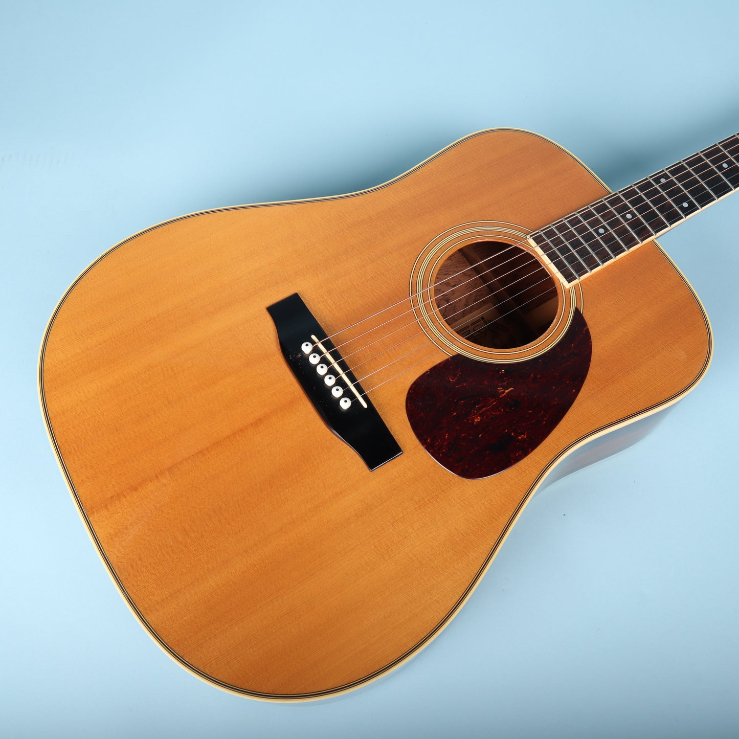 1970s Vintage Mitchell MD-500 Dreadnought Acoustic Guitar