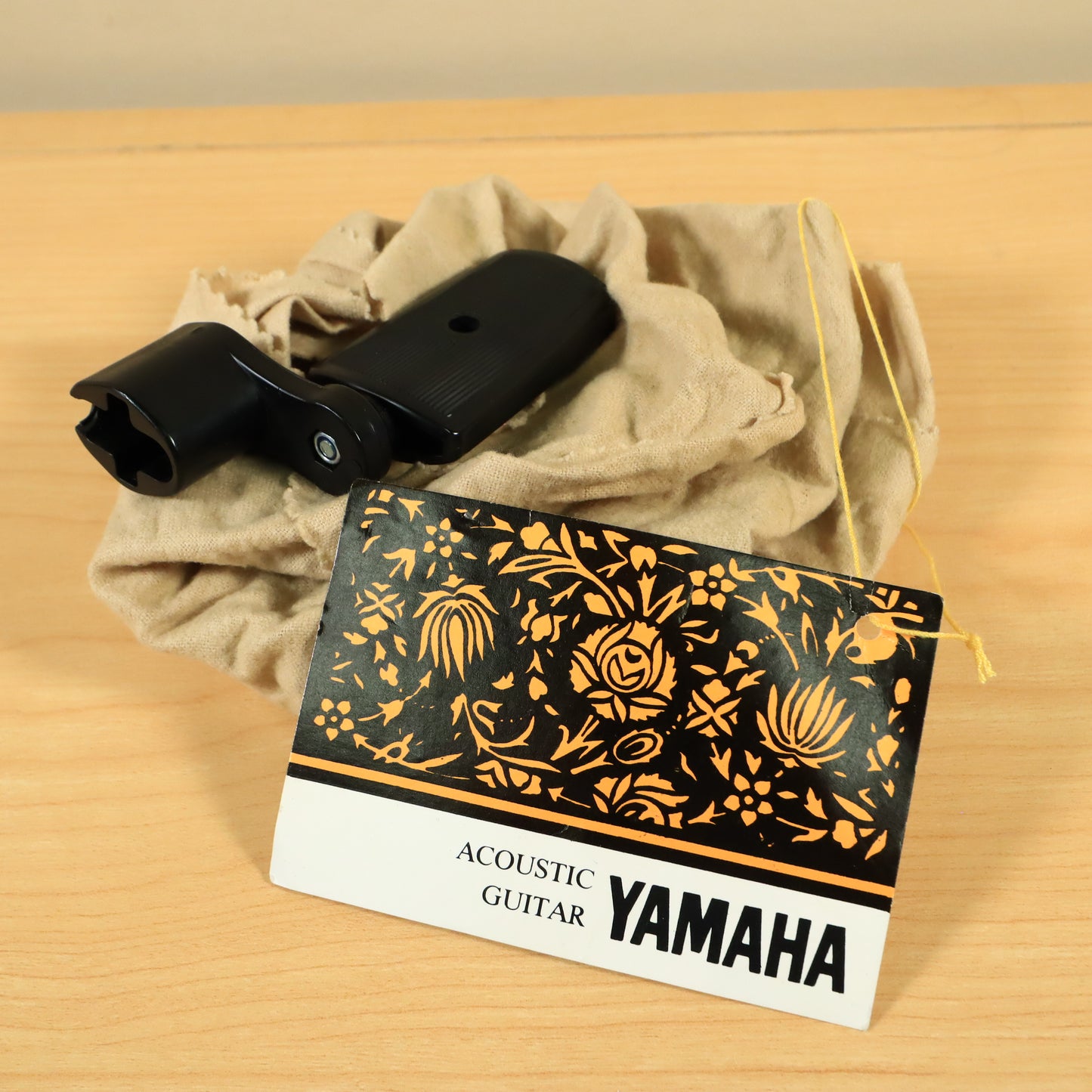 Vintage 70's Case Candy Yamaha Cleaning Cloth Hang Tag