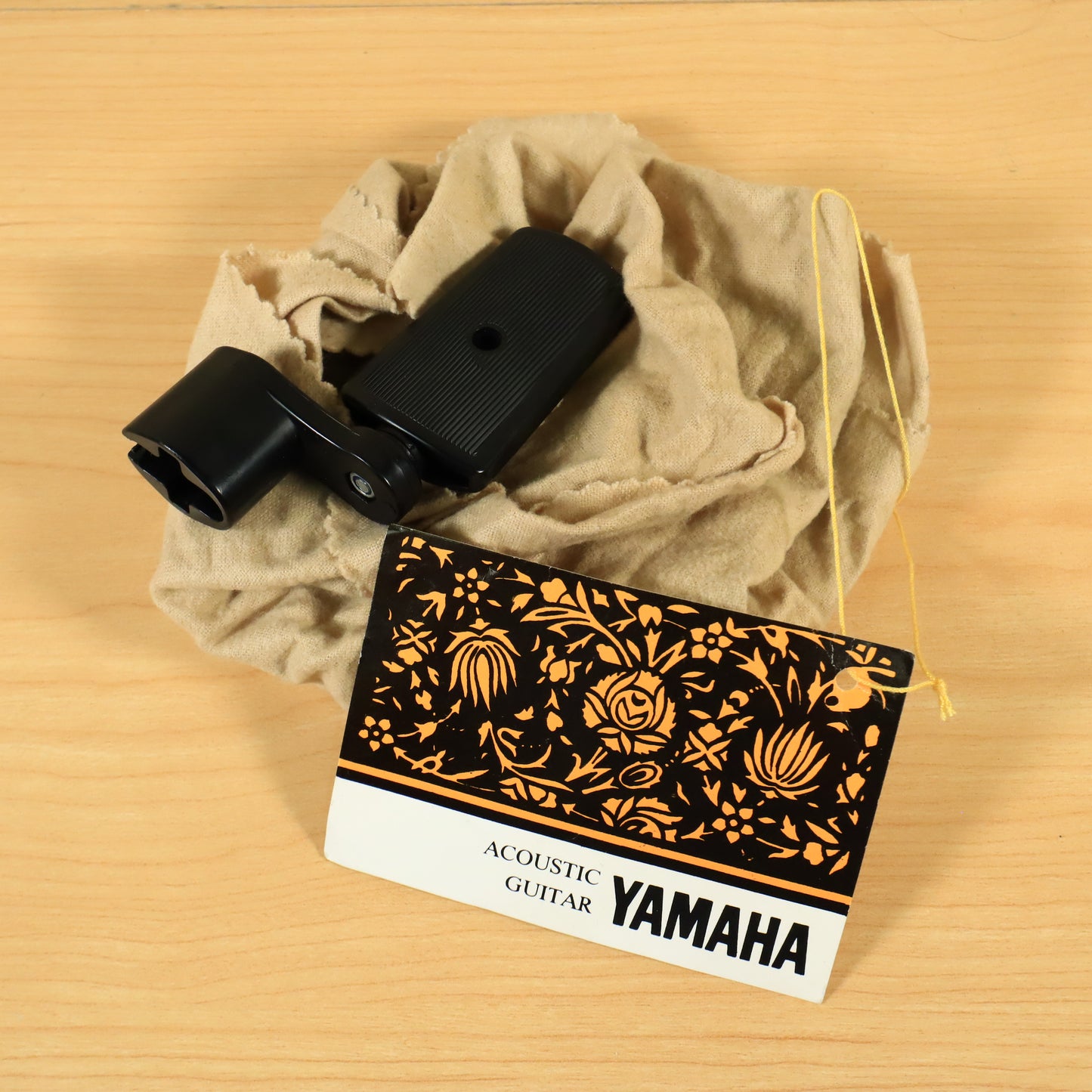 Vintage 70's Case Candy Yamaha Cleaning Cloth Hang Tag