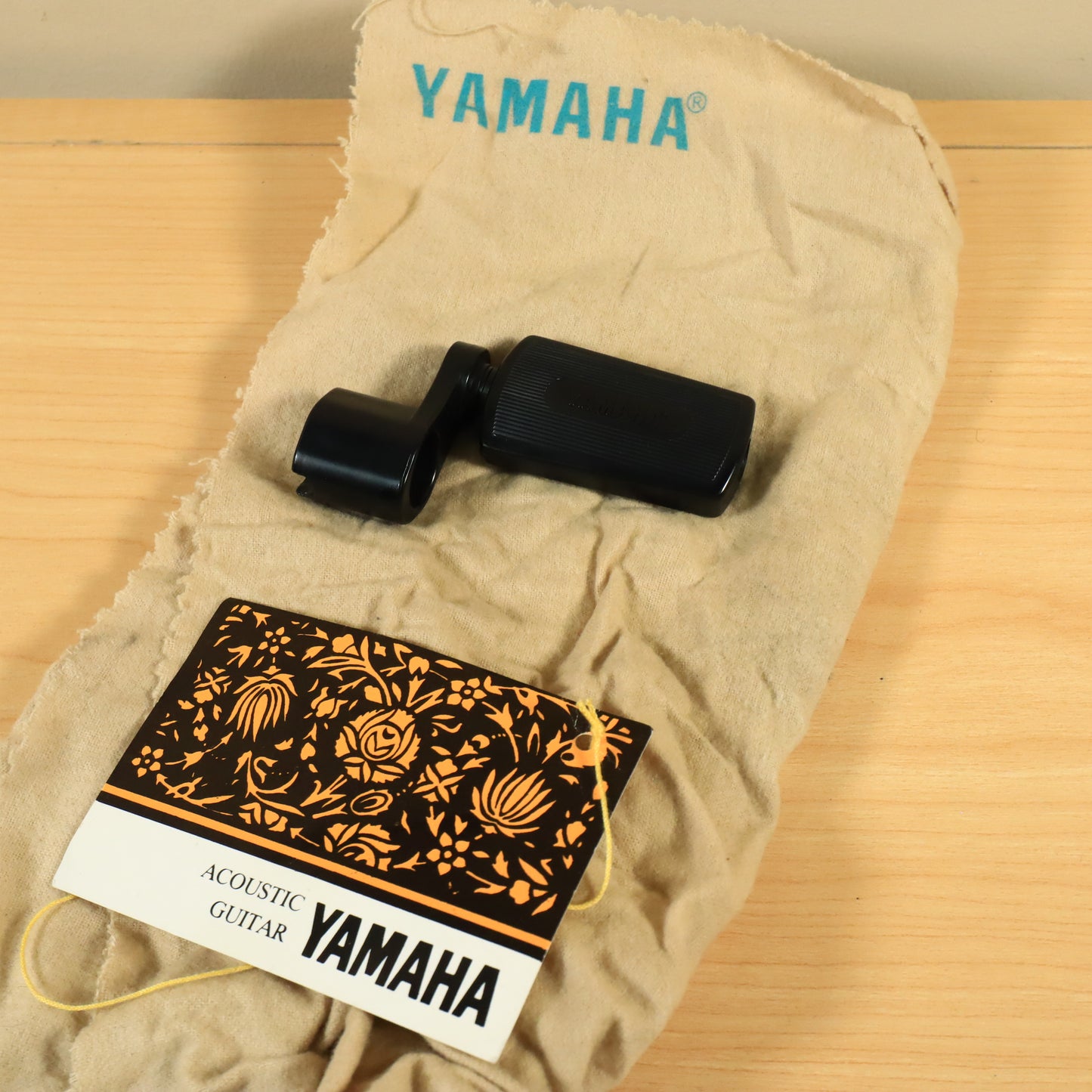 Vintage 70's Case Candy Yamaha Cleaning Cloth Hang Tag
