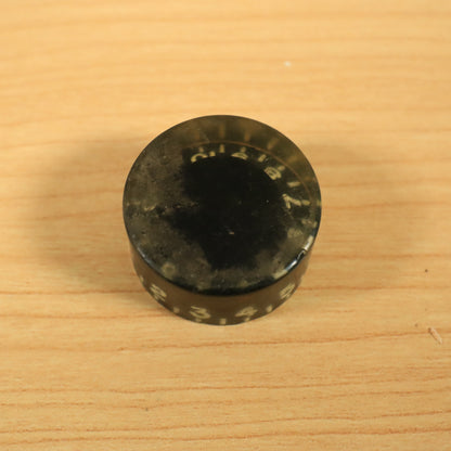 (1) Vintage 1970s Gibson Speed Knob Black