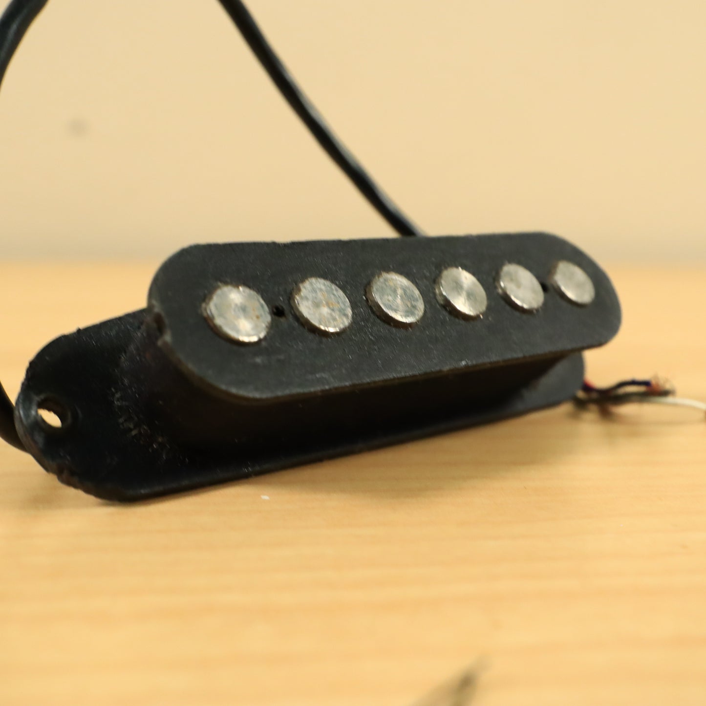 Fat Pole Pounder Single Coil Pickup - Black 7.45ohms