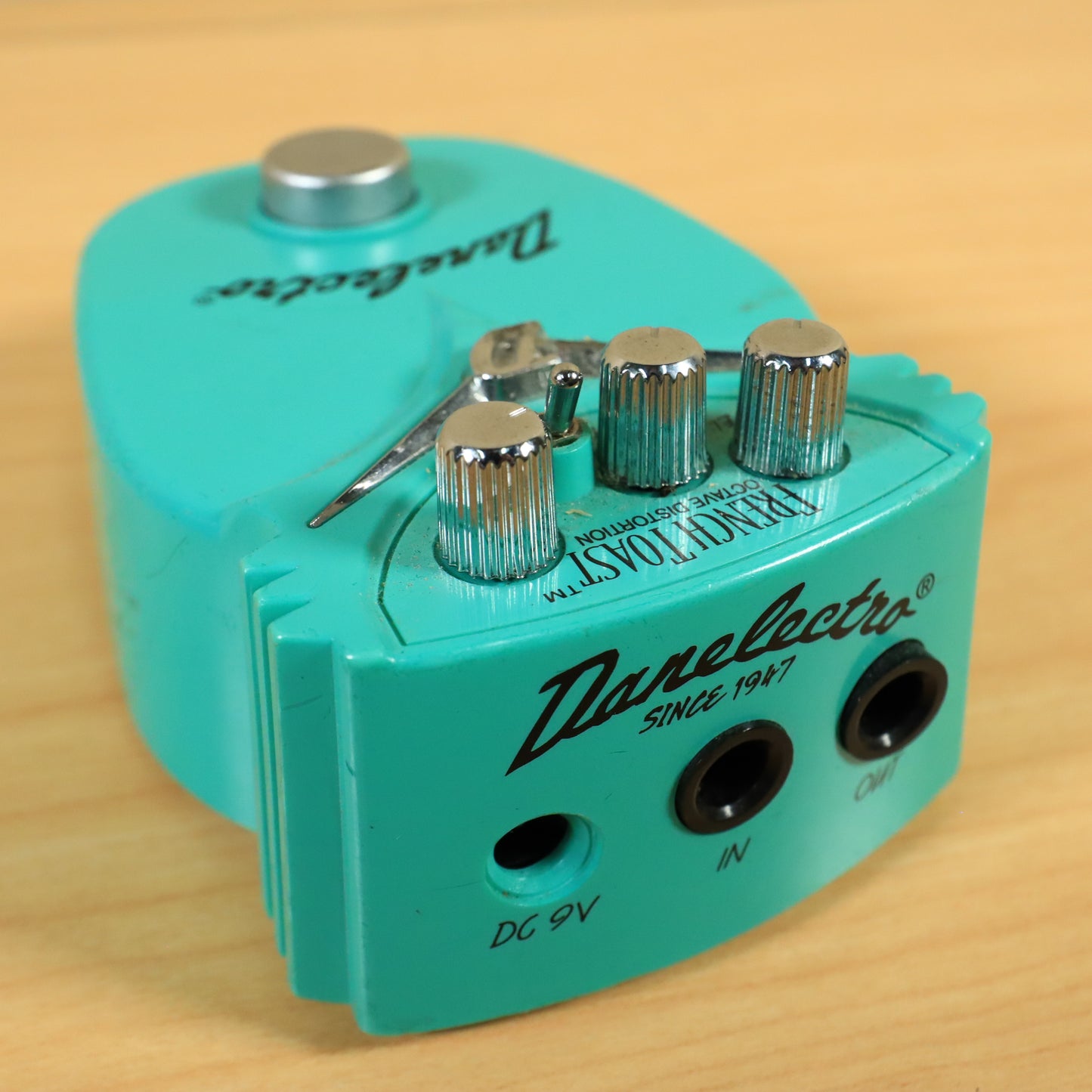 Danelectro French Toast Octave Fuzz Electric Guitar Pedal