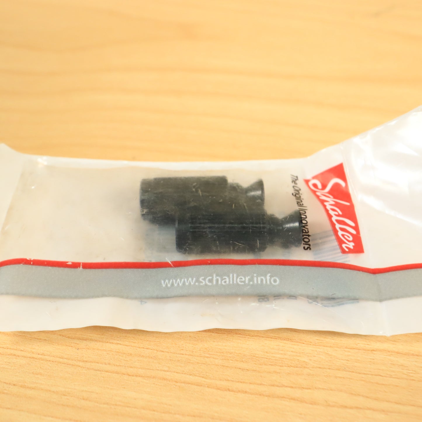 Schaller OEM Bridge Mounting Studs and Inserts Black Chrome