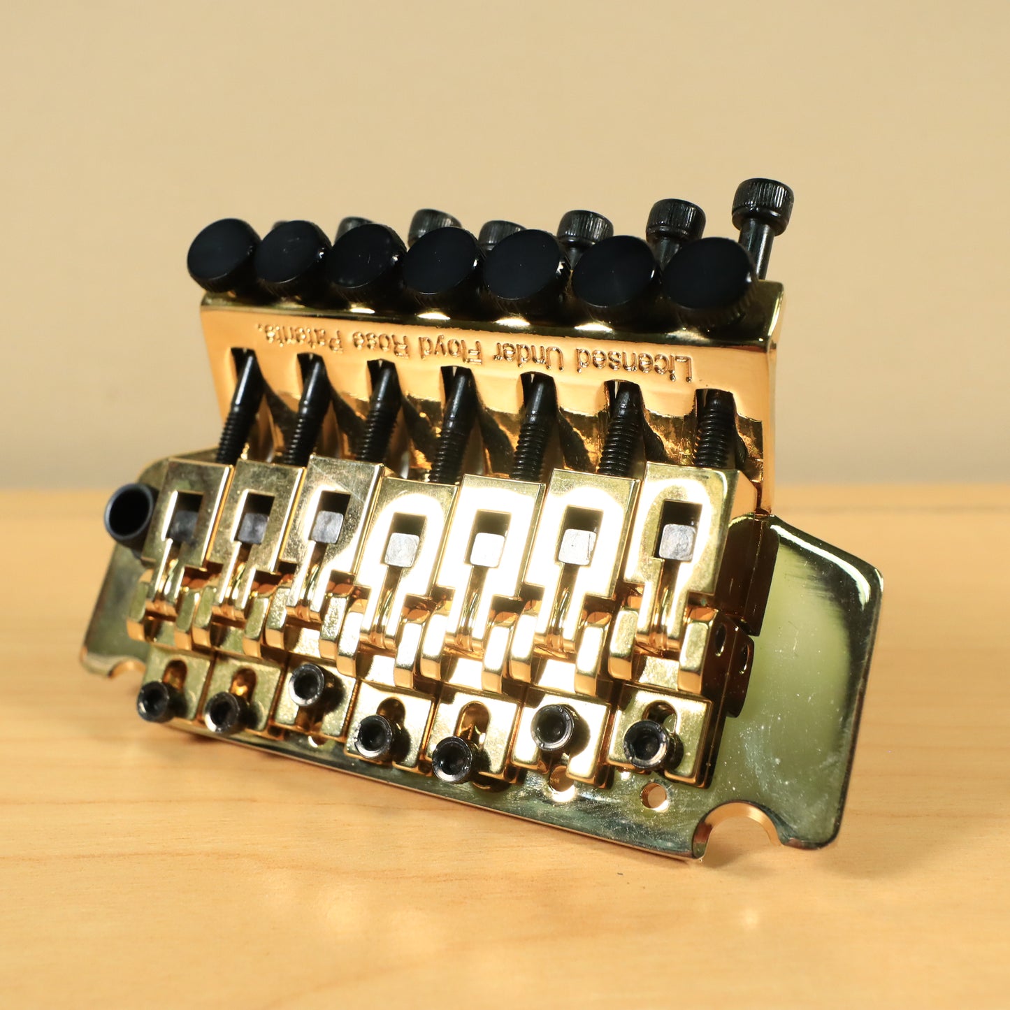 Licensed Floyd Rose Tremolo System Gold 7 String