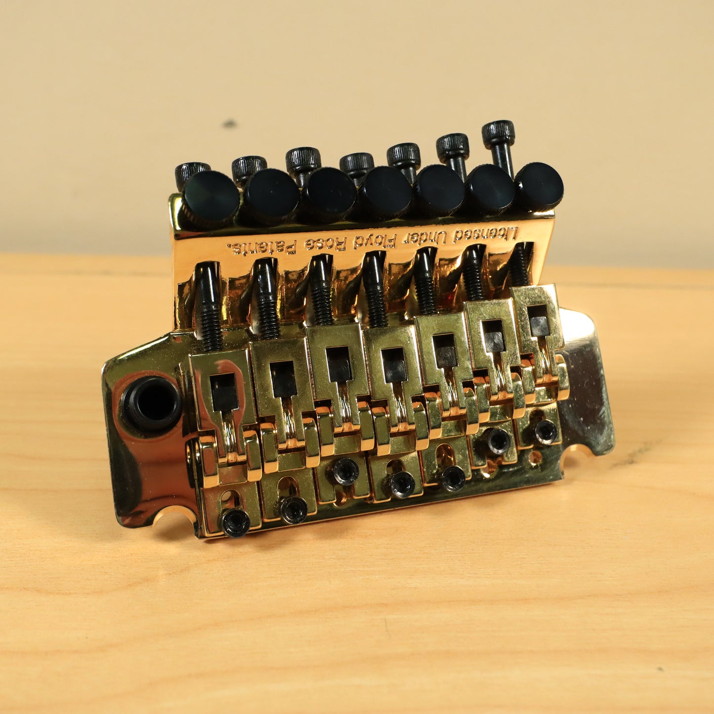 Licensed Floyd Rose Tremolo System Gold 7 String