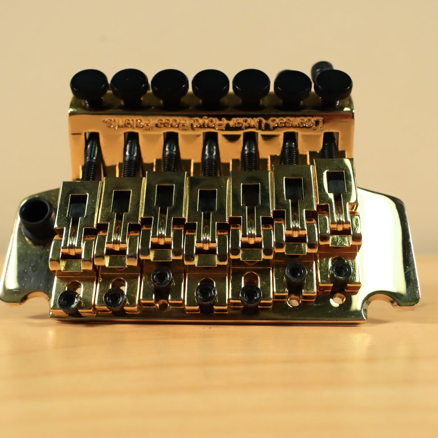 Licensed Floyd Rose Tremolo System Gold 7 String