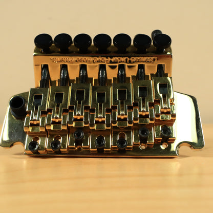 Licensed Floyd Rose Tremolo System Gold 7 String