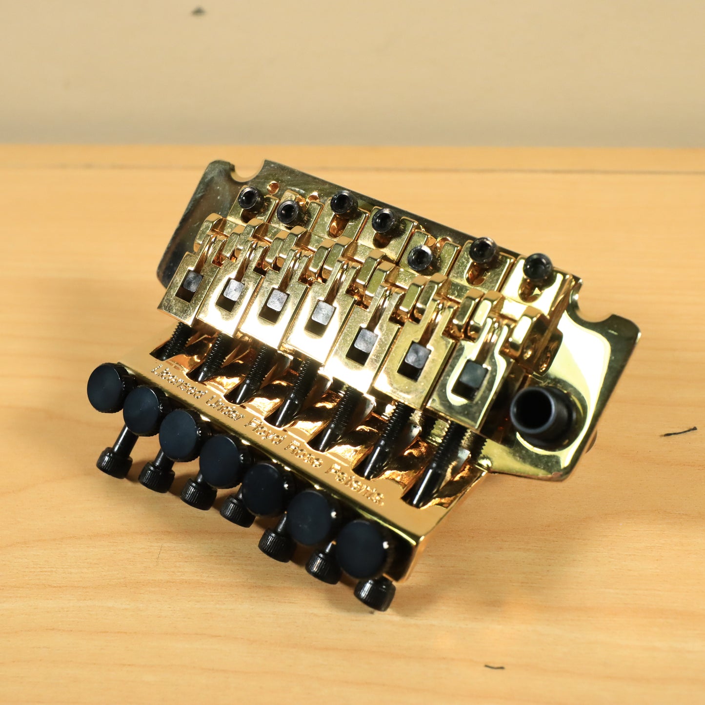 Licensed Floyd Rose Tremolo System Gold 7 String