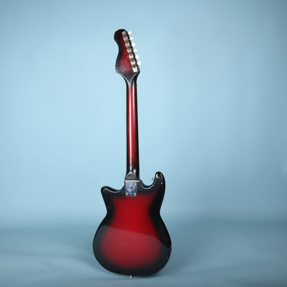 Vintage Decca (Teisco) 3-Pickup Electric Guitar Sunburst