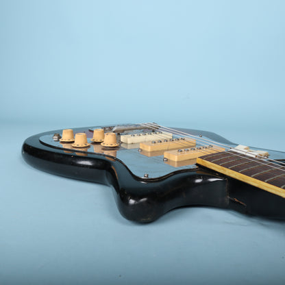 Vintage Decca (Teisco) 3-Pickup Electric Guitar Sunburst