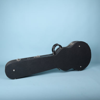 2002 Gibson USA Les Paul Hardshell Case Black Snakeskin Combination Lock Shroud