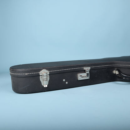 2002 Gibson USA Les Paul Hardshell Case Black Snakeskin Combination Lock Shroud