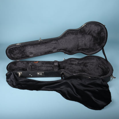 2002 Gibson USA Les Paul Hardshell Case Black Snakeskin Combination Lock Shroud