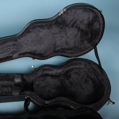 2002 Gibson USA Les Paul Hardshell Case Black Snakeskin Combination Lock Shroud