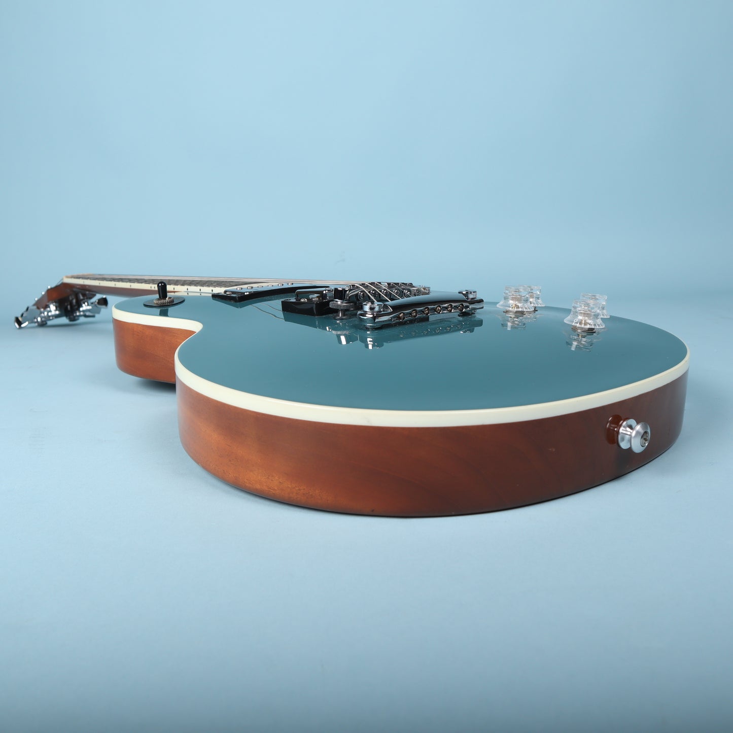 2019 Gibson Les Paul Modern Electric Guitar Faded Pelham Blue