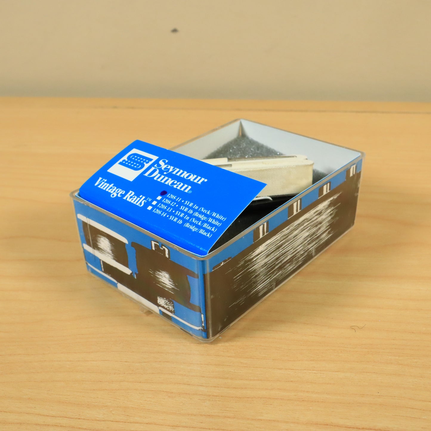 Vintage Seymour Duncan SVR-1N Hot Rails Strat Humbucker Neck 2.621ohms