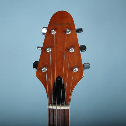 1971 Harmony Marquis V-Style Electric Guitar Natural V666