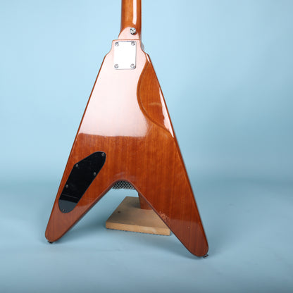 1971 Harmony Marquis V-Style Electric Guitar Natural V666