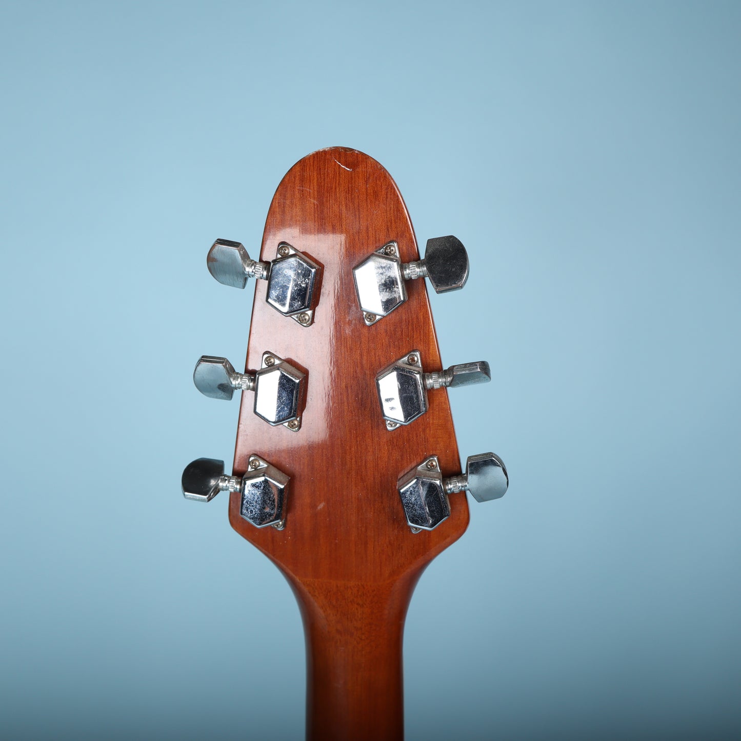 1971 Harmony Marquis V-Style Electric Guitar Natural V666