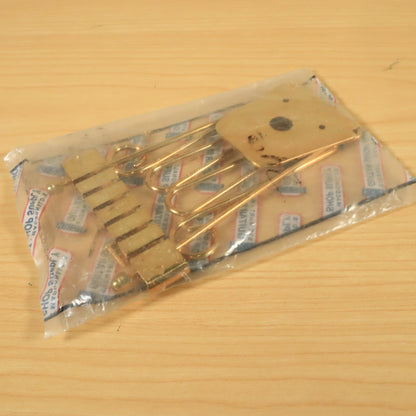 Stewart Mac Gibson Guitar Tailpiece Replacement - Gold Jazz Bridge